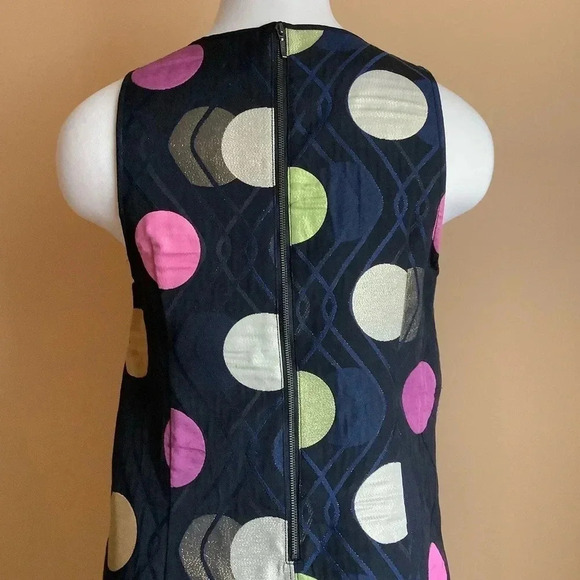 ANTHROPOLOGIE MAEVE Jacquard Cocktail Dress Size S - Picture 6 of 16
